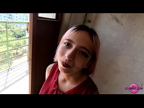 ❤️ Student Sucks a Stranger Sensually in the Backstreet - Face Cumming ❌ Σεξ ️